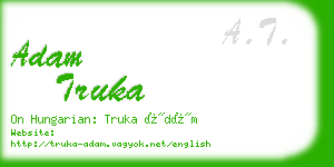 adam truka business card